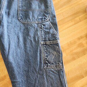 Dickies Carpenter Jeans 36X30 Medium Blue Denim